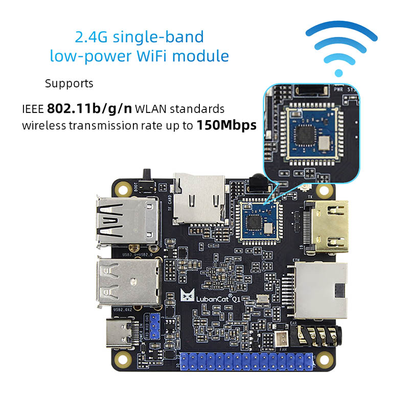 Rockchip rk3528a linux taxta taxtası sbc lövhəsi